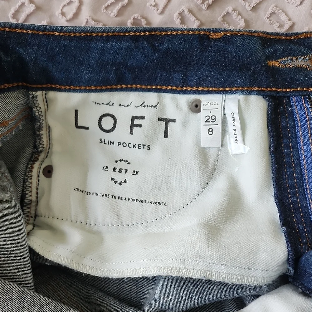 LOFT Slim Pockets Jeans - Picture 1 of 5
